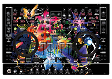 Denon DJ MC 6000 MK2 Skin Lotus Garden